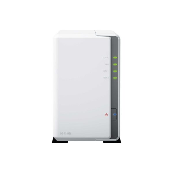 Synology DS223J 2 Bay Desktop NAS White