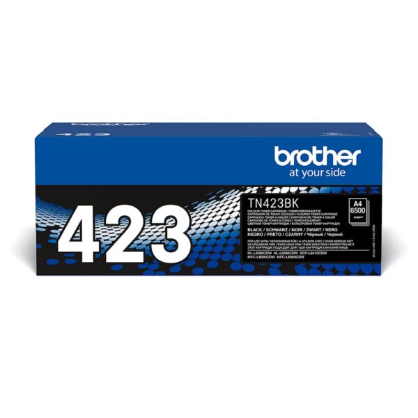 BROTHER TN423BK - Jumbo Yield black original toner cartridge for DCP-L8410 HL-L8260 HL-L8360 MFC-L8690 MFC-L8900