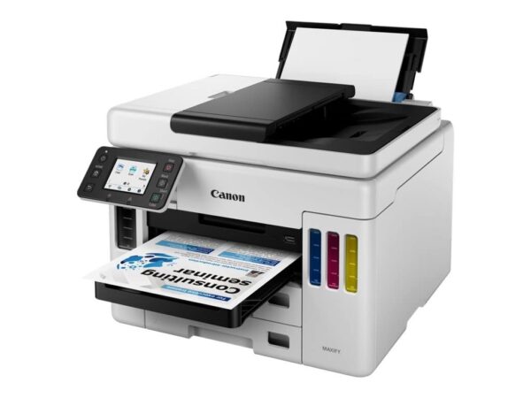 Canon MAXIFY GX7050 4-in-1 Office Printer - Inkjet Tank Rechargeable White