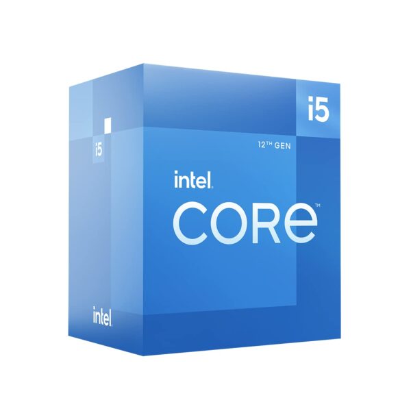 Intel S1700 CORE i5 12400 BOX 6x25 65W GEN12 Black