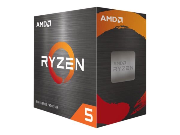 AMD Ryzen 5 5600 with Wraith Stealth Fan - (Socket AM4/6 Cores -12 Threads/Min Frequency 35GHZ- Boost 44GHz/35MB/65W) 100-100000927BOX Multicolor
