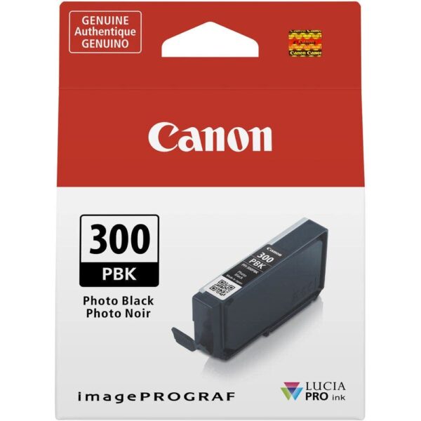 Canon PFI-300 PBK - Photo black original ink tank for imagePROGRAF PRO-300