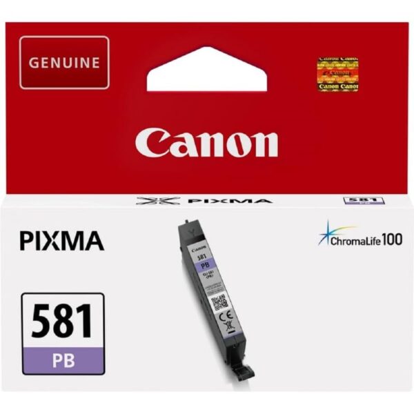 Canon Cartouche d'encre CLI-581PB (Bleu Photo)