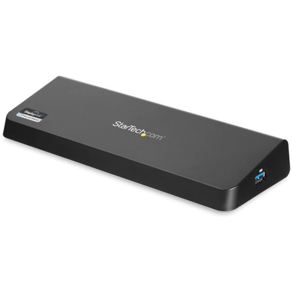 StarTechcom USB 30 Docking Station Dual Monitor with HDMI & 4K DisplayPort - to 4x USB-A Ethernet and DP Type A Universal Laptop for Mac Windows (USB3DOCKHDPC)