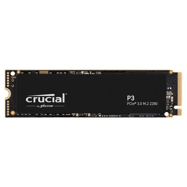 Crucial P3 500GB M2 PCIe Gen3 NVMe Internal SSD - Up to 3500MB/s CT500P3SSD8