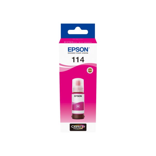 Epson C13T07B340 Ink Magenta 70 ml Bottle EcoTank 114