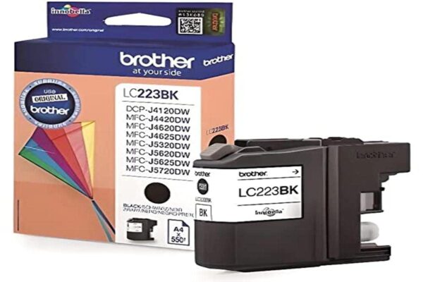 BROTHER LC223BK - Black original ink cartridge DCP-J4120 J562 MFC-J4625 J480 J5320 J680 J880 Business Smart MFC-J4420
