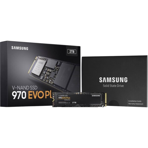 Samsung 970 EVO Plus 2 TB PCIe NVMe M2 Internal Solid State Drive (SSD) (MZ-V7S2T0)