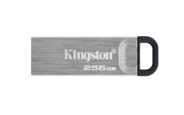 Kingston DataTraveler Kyson USB 32 Gen 1 Flash Drive 256GB - Stylish Capless Metal Case