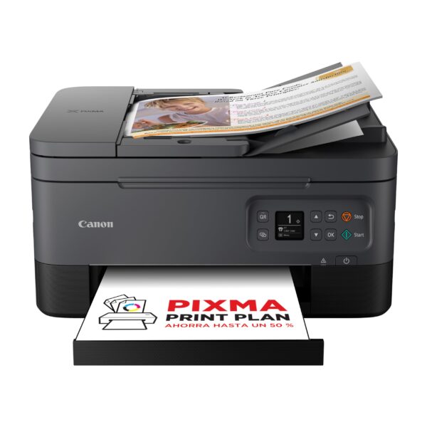 Canon PIXMA TS7450i Wifi Printer - Multifunction Colour Automatic Document Feeder A4 for Multimedia and Creative Printing Ideal Home Office