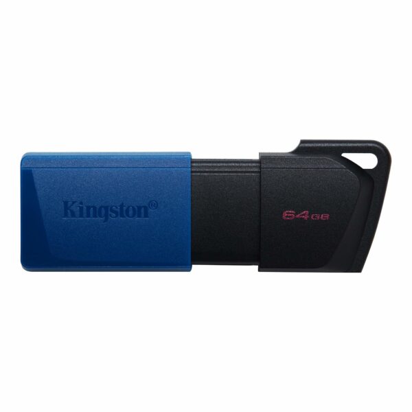 Kingston DataTraveler Exodia M 2 Pieces USB 32 Gen 1 DTXM/64GB-2P- with Moving Cap (Black + Blue)