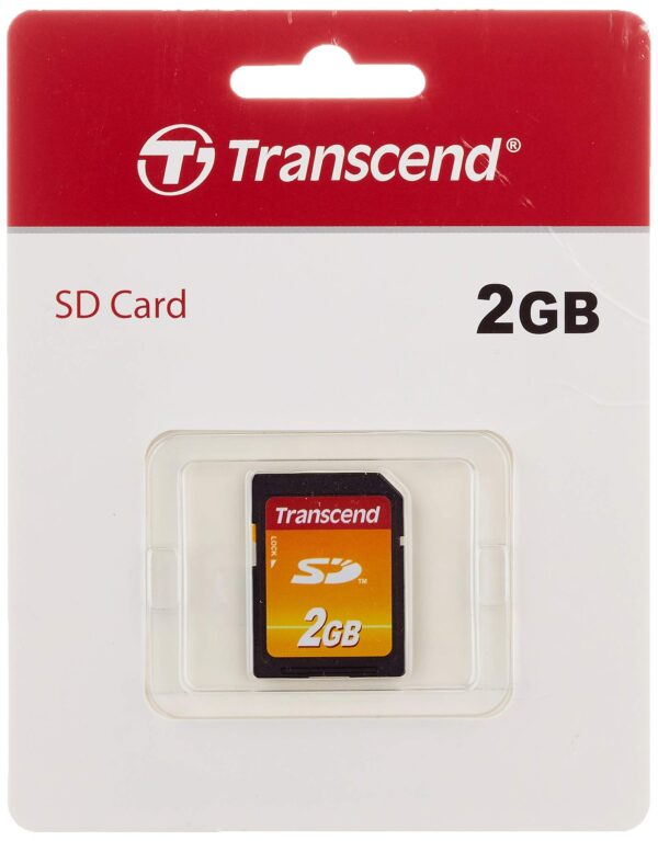 Transcend TS2GSDC 2GB Secure Digital (Standard) Memory Card blue