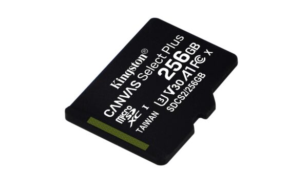 Kingston Canvas Select Plus microSD Card SDCS2/256 GB SP Class 10