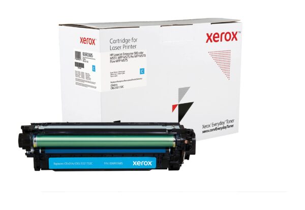 Xerox Everyday by Cyan Toner compatible with HP 507A (CE401A) Standard Capacity