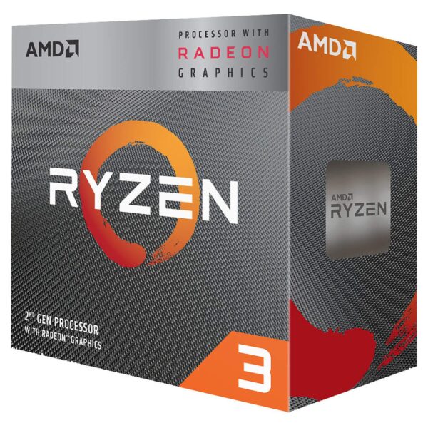 AMD Ryzen 3 3200G PC processor 36 GHz (maximum frequency: 40 GHz) 4 MB L3 Cache AM4 socket Radeon Vega 8 integrated GPU
