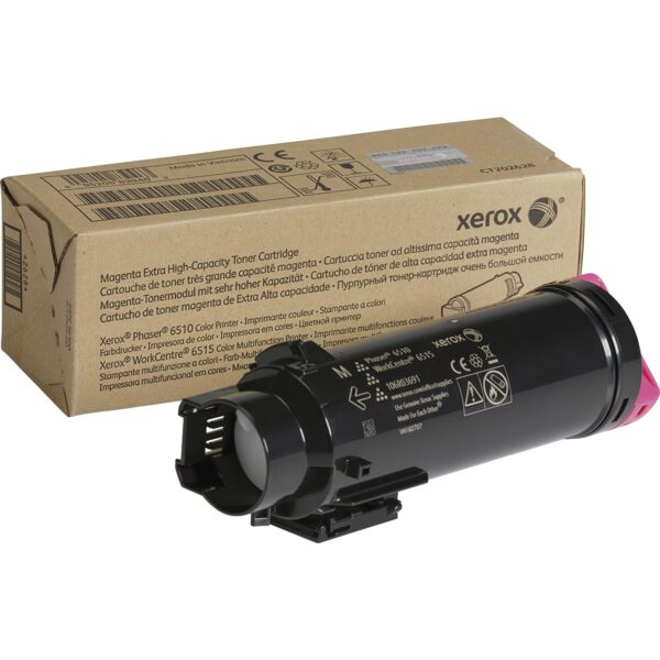 Xerox Genuine Phaser 6510 / Workcentre 6515 Cyan High Capacity Toner Cartridge (2,400 Pages) - 106R03477